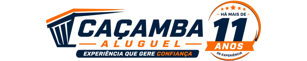 Caçamba Aluguel - Há mais de 11 anos de experiência - Experiência que gere confiança